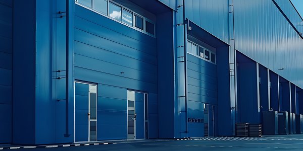 Lagerhalle mit Ladetoren