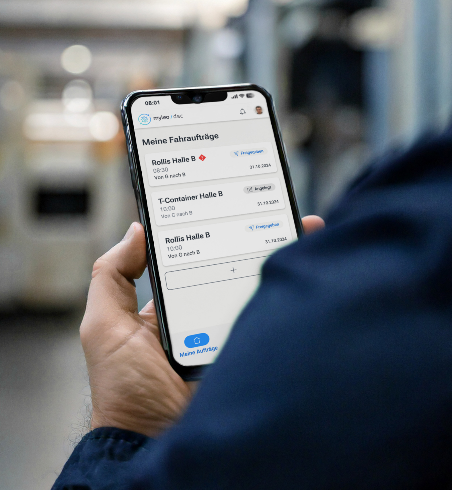 Smartphone with Task Management App
